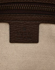 Soft GG Supreme Monogram Web Medium Duffle Bag Beige New Acero Crop