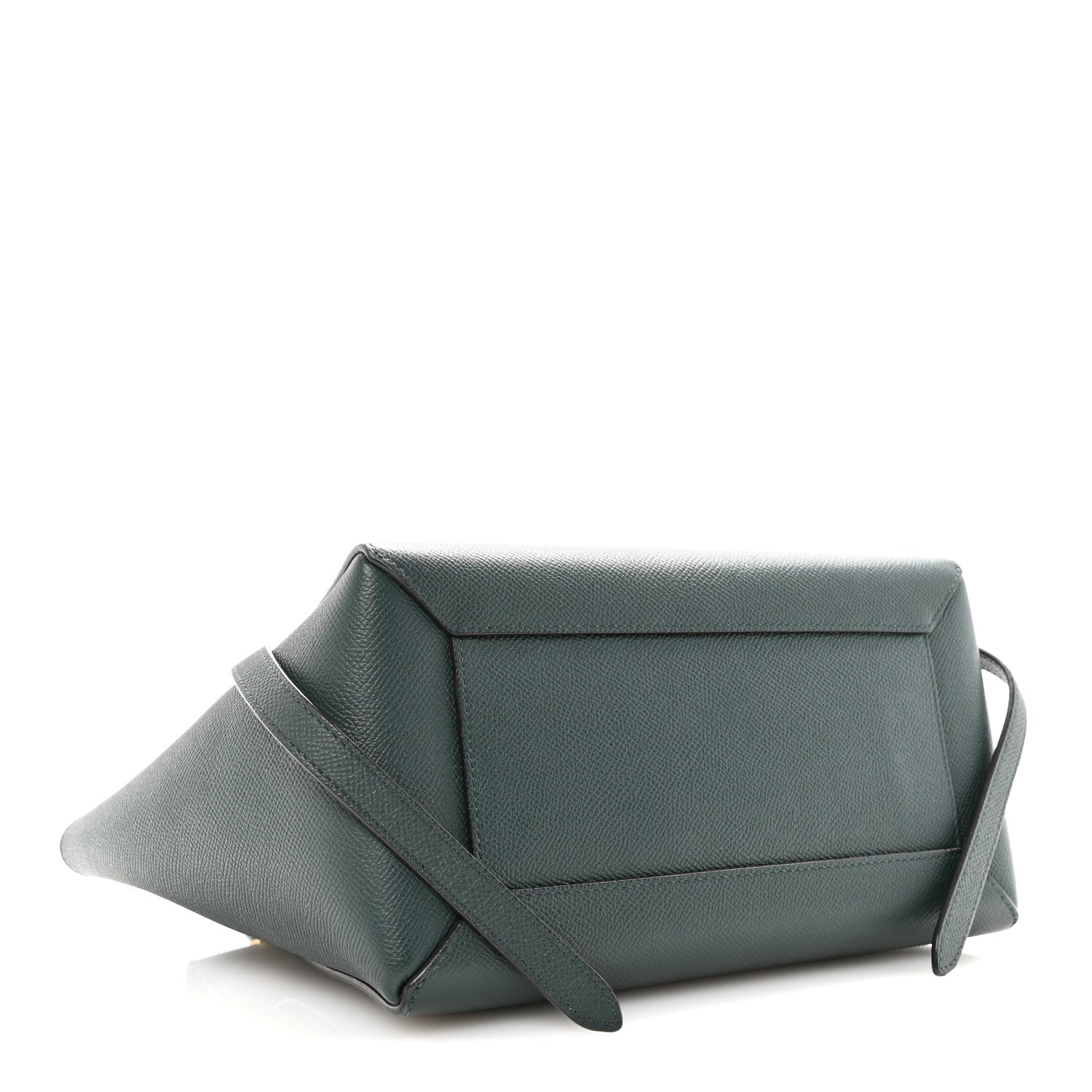 Grained Calfskin Micro Belt Bag Amazone