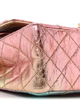 Metallic Goatskin Quilted 2.55 Reissue 225 Flap Multicolor