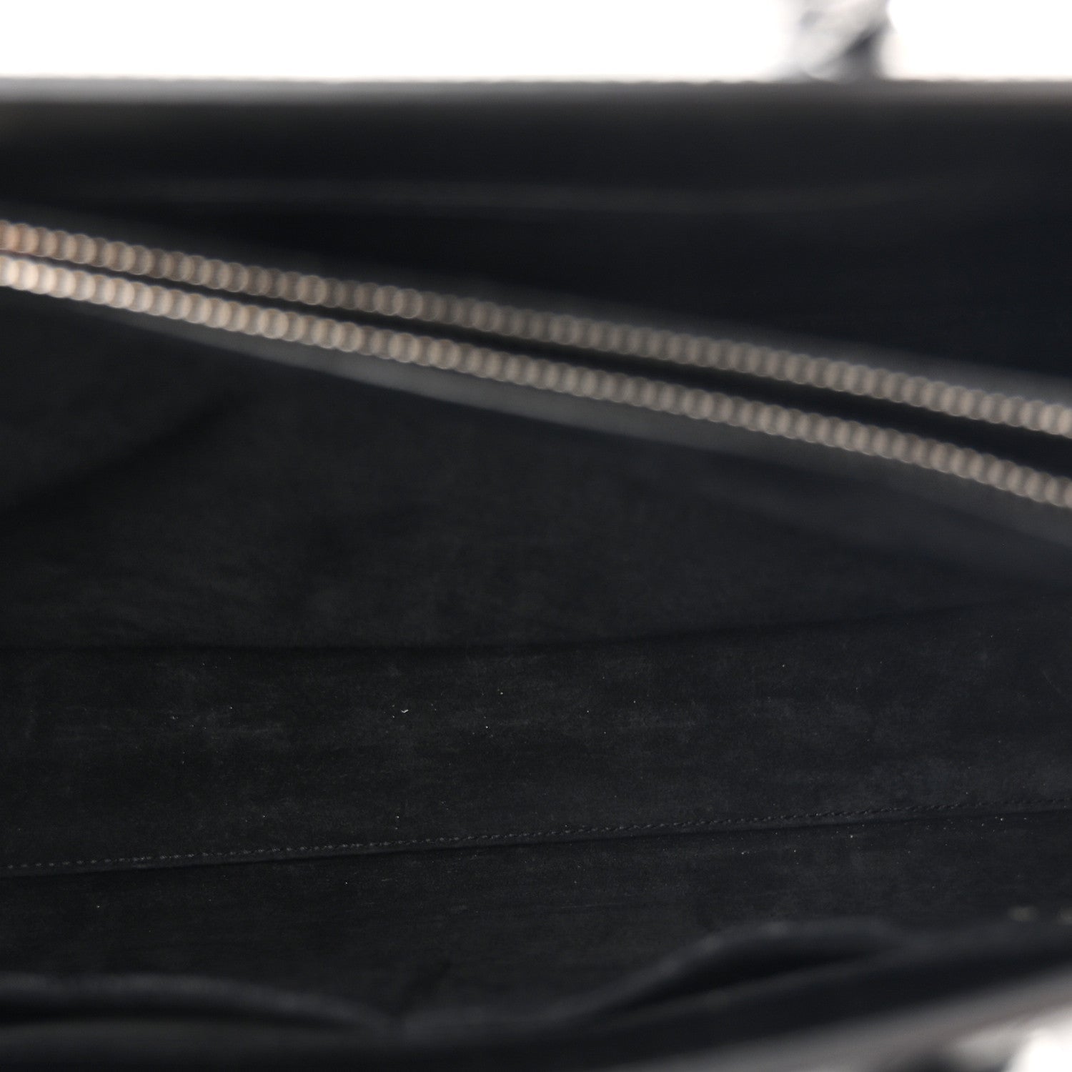 Calfskin Crocodile Embossed Small Sac de Jour Black