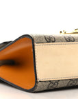 GG Supreme Monogram Calfskin Small Padlock Shoulder Bag Beige Mystic White Sun Oil