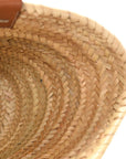 Raffia Large Basket Tote Bag Natural Tan