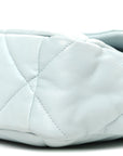 Lambskin Quilted Large CHNL 19 Flap Light Blue