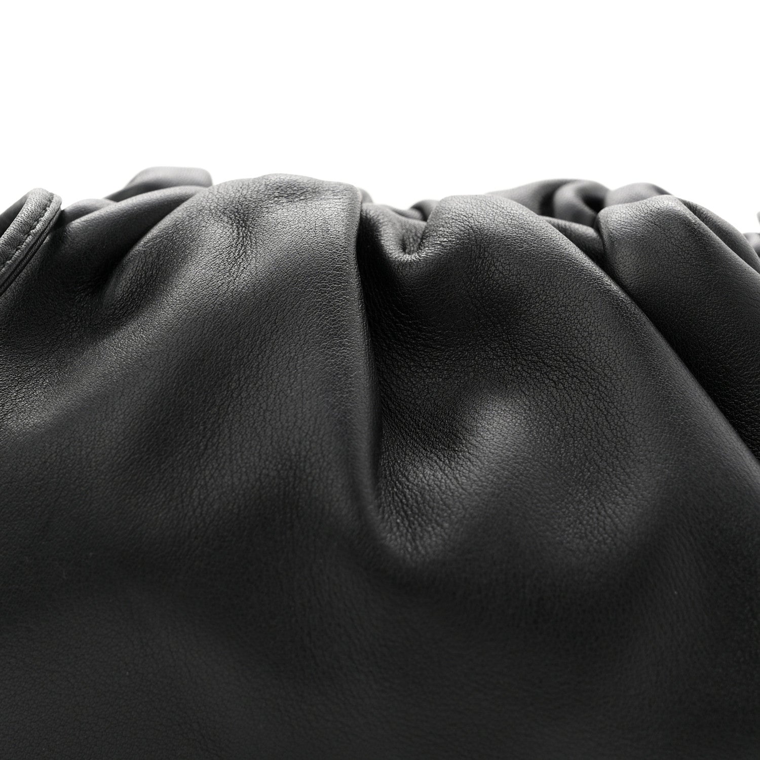 Butter Calfskin The Mini Pouch Black
