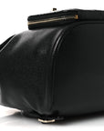 Caviar Quilted Business Affinity Backpack Black