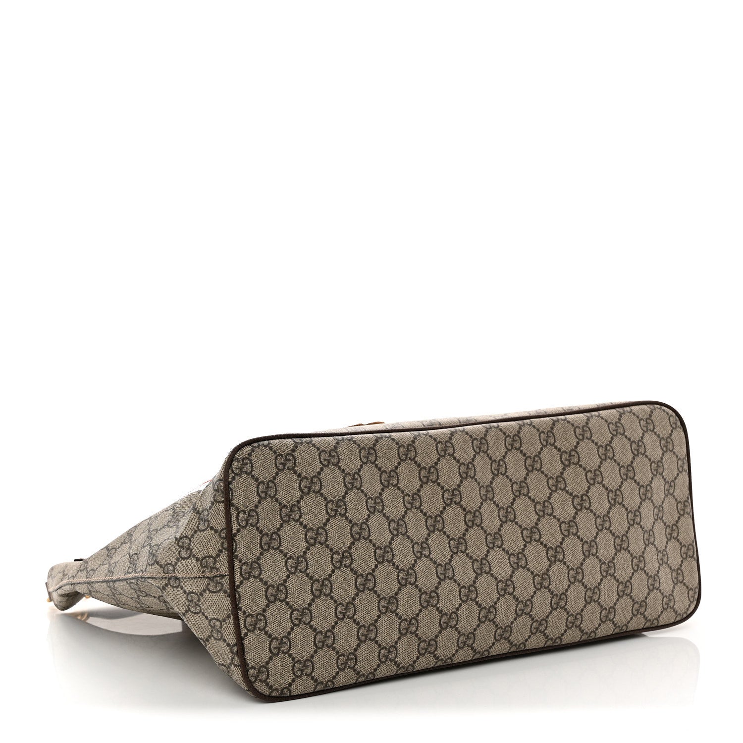 Soft GG Supreme Monogram Courrier Medium Crossbody Tote Beige New Acero