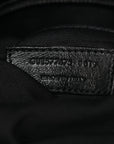 Lambskin Quilted Monogram Monochrome Small Loulou Puffer Chain Satchel Black
