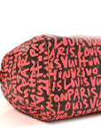 Monogram Graffiti Speedy 30 Fuchsia