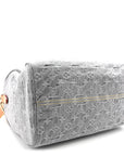 Monogram Denim Speedy Soft 30 Washed Gray