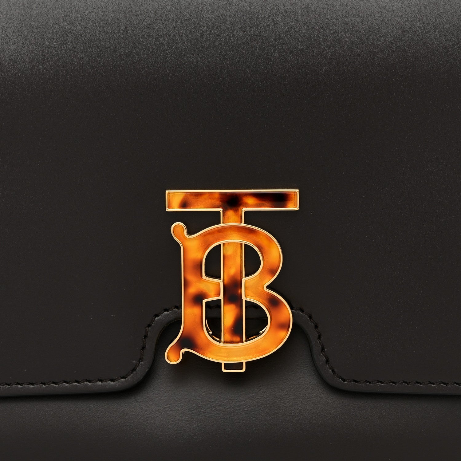 Calfskin Medium TB Bag Coffee
