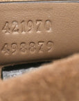 GG Supreme Monogram Mini Dionysus Shoulder Bag Taupe