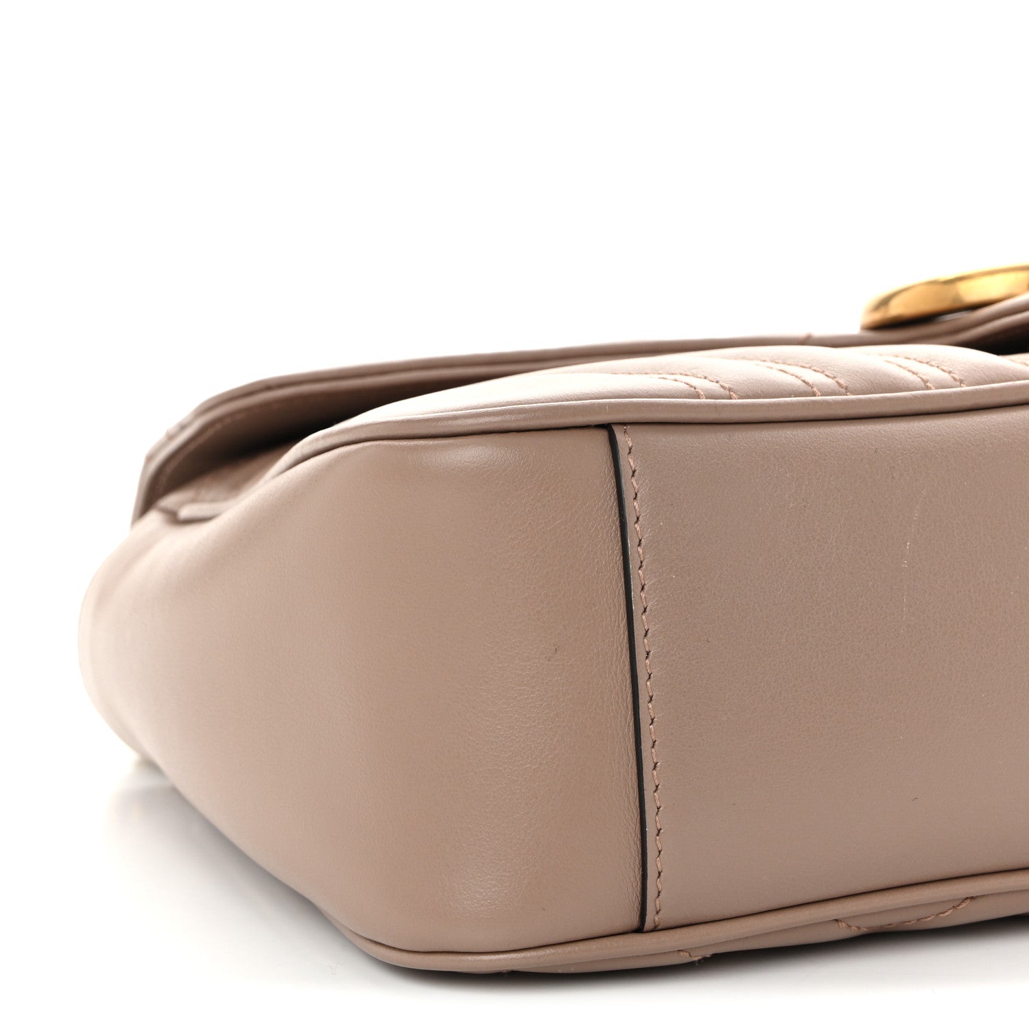 Calfskin Matelasse Small GG Marmont Shoulder Bag Porcelain Rose