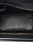 Canvas Smooth Calfskin Micro Tri-Color Luggage Carmin