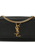 Grain De Poudre Small Monogram Kate Satchel Black
