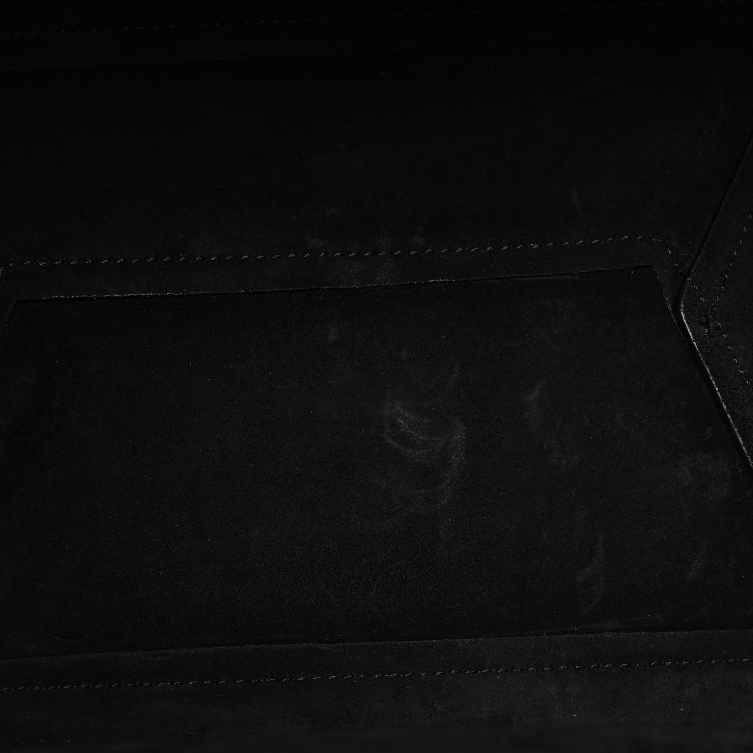 Soft Grained Calfskin Sangle Bucket Bag Black