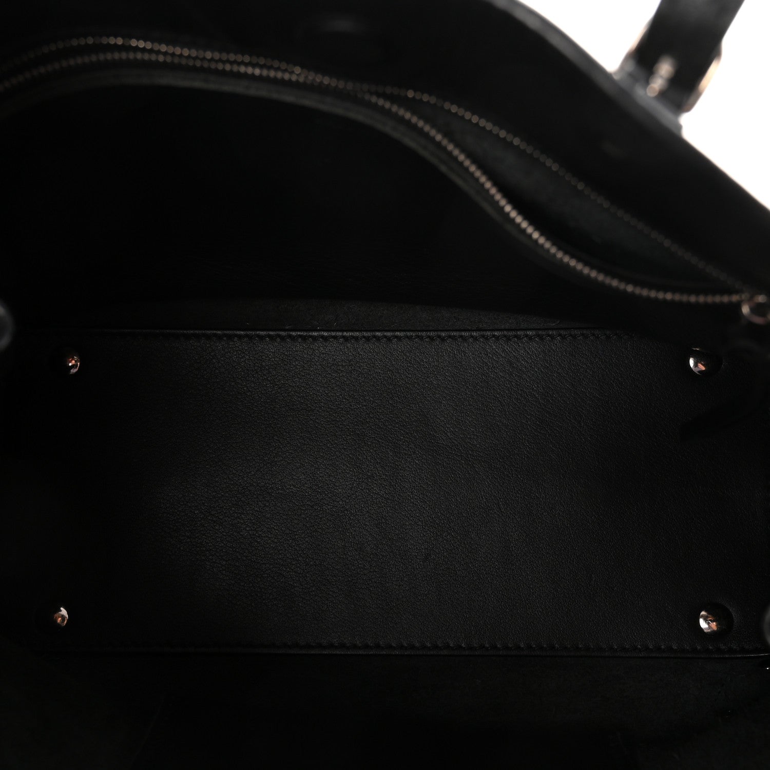 Veau Papier A6 Zip Around Tote Black