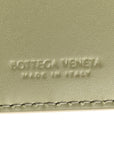 Nappa Maxi Intrecciato Card Holder New Sauge