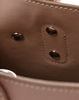 Grained Calfskin Nano Sac De Jour Pale Blush