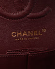 Lambskin Quilted Small Double Flap Black