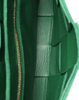 Lambskin Maxi Intrecciato Cassette Crossbody Bag Racing Green
