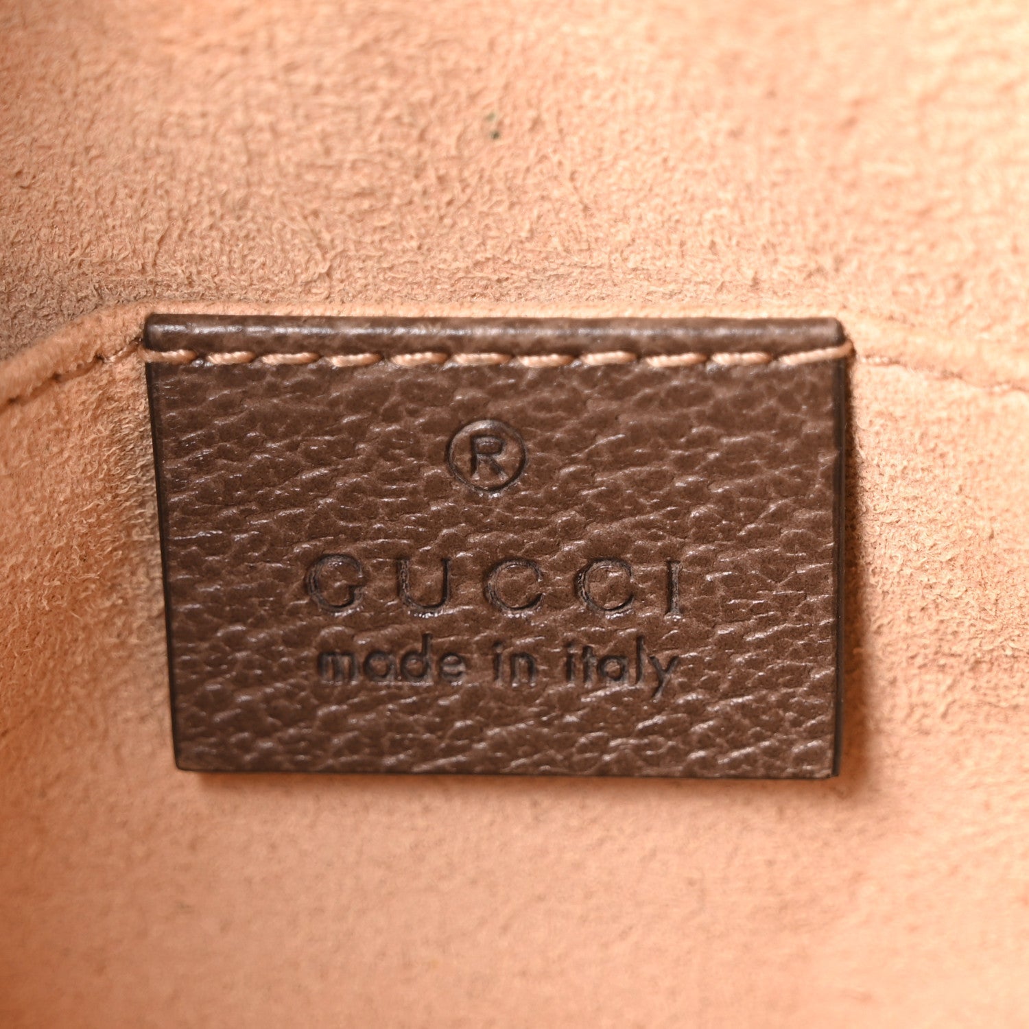 GG Supreme Monogram Web Mini Ophidia Shoulder Bag Brown