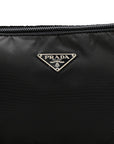 Tessuto Nylon Pochette Bag Black