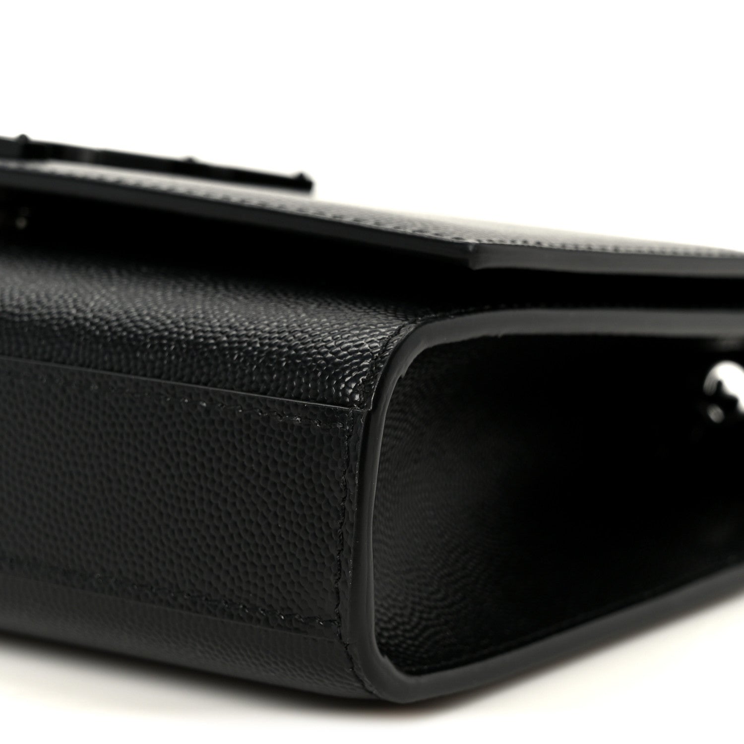 Grain De Poudre Small Classic Monogram Monochrome Kate Satchel Black