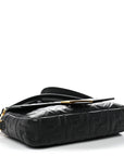 Nappa FF 1974 Embossed Baguette Black
