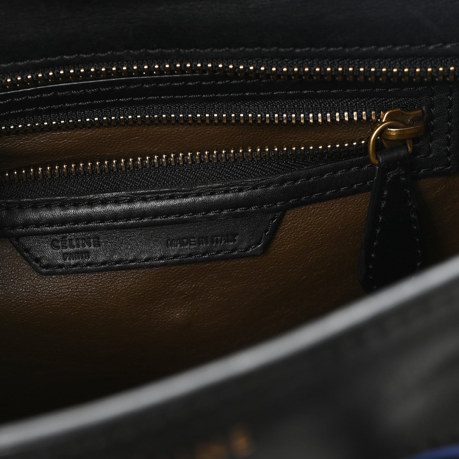 Calfskin Nubuck Suede Micro Tri-Color Luggage Porcelain