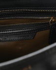 Calfskin Nubuck Suede Micro Tri-Color Luggage Porcelain
