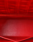Shiny Porosus Crocodile Kelly Sellier 28 Rouge Vif
