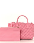 Nappa Intrecciato Mini Cabat Ribbon