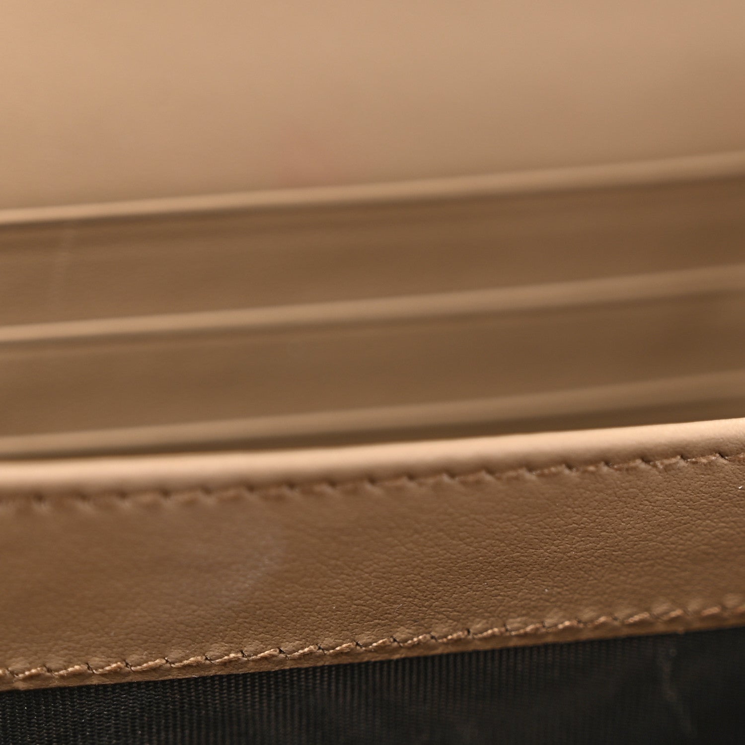 GG Supreme Monogram Mini Dionysus Chain Wallet Beige Taupe