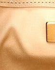 Caviar Quilted Small CHNL 25 Handbag Light Beige