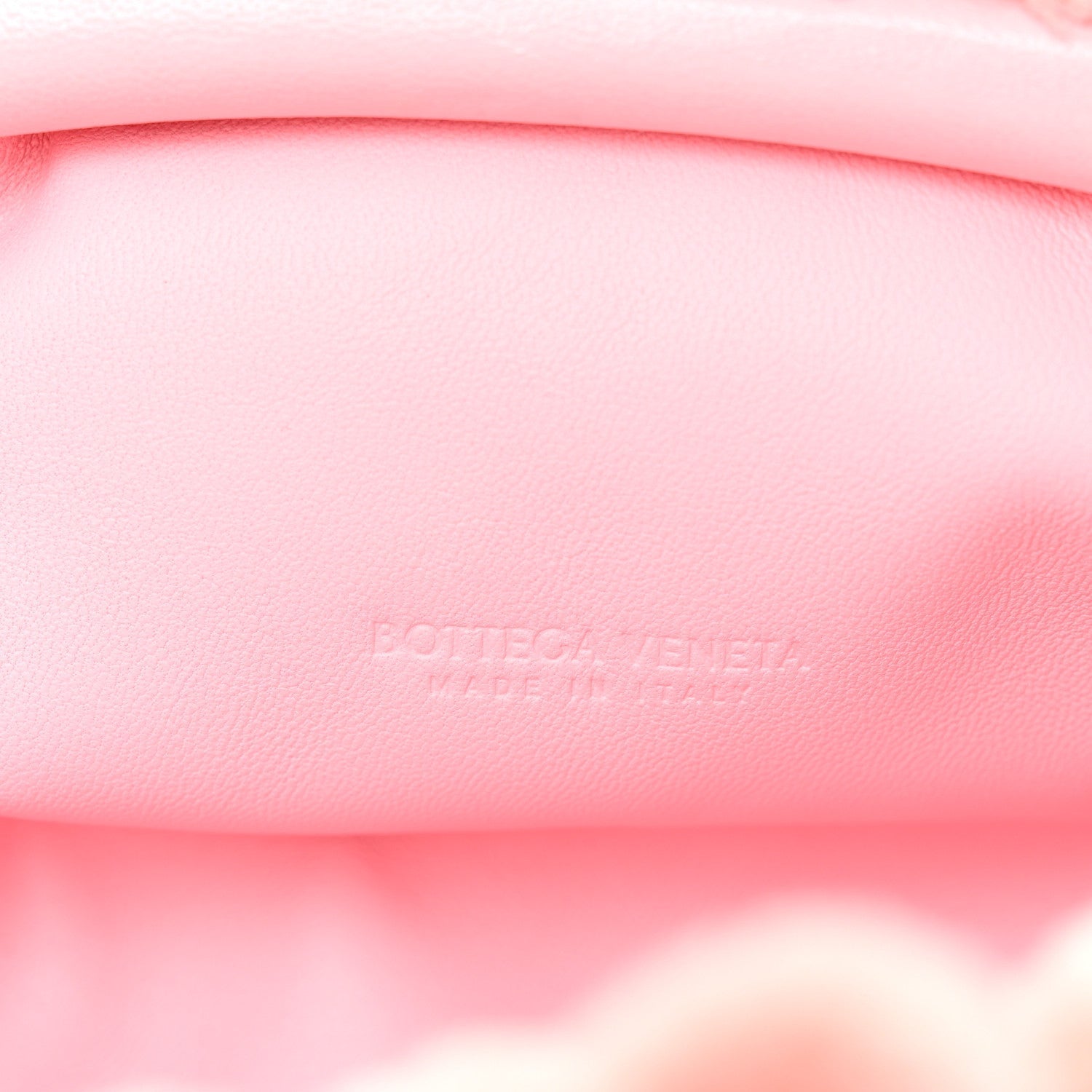 Chenille The Mini Pouch Pink
