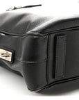Saffiano Travel Briefcase Black