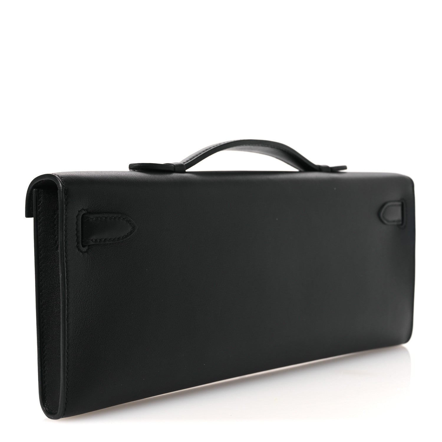 Swift Kelly Cut Clutch Pochette Black