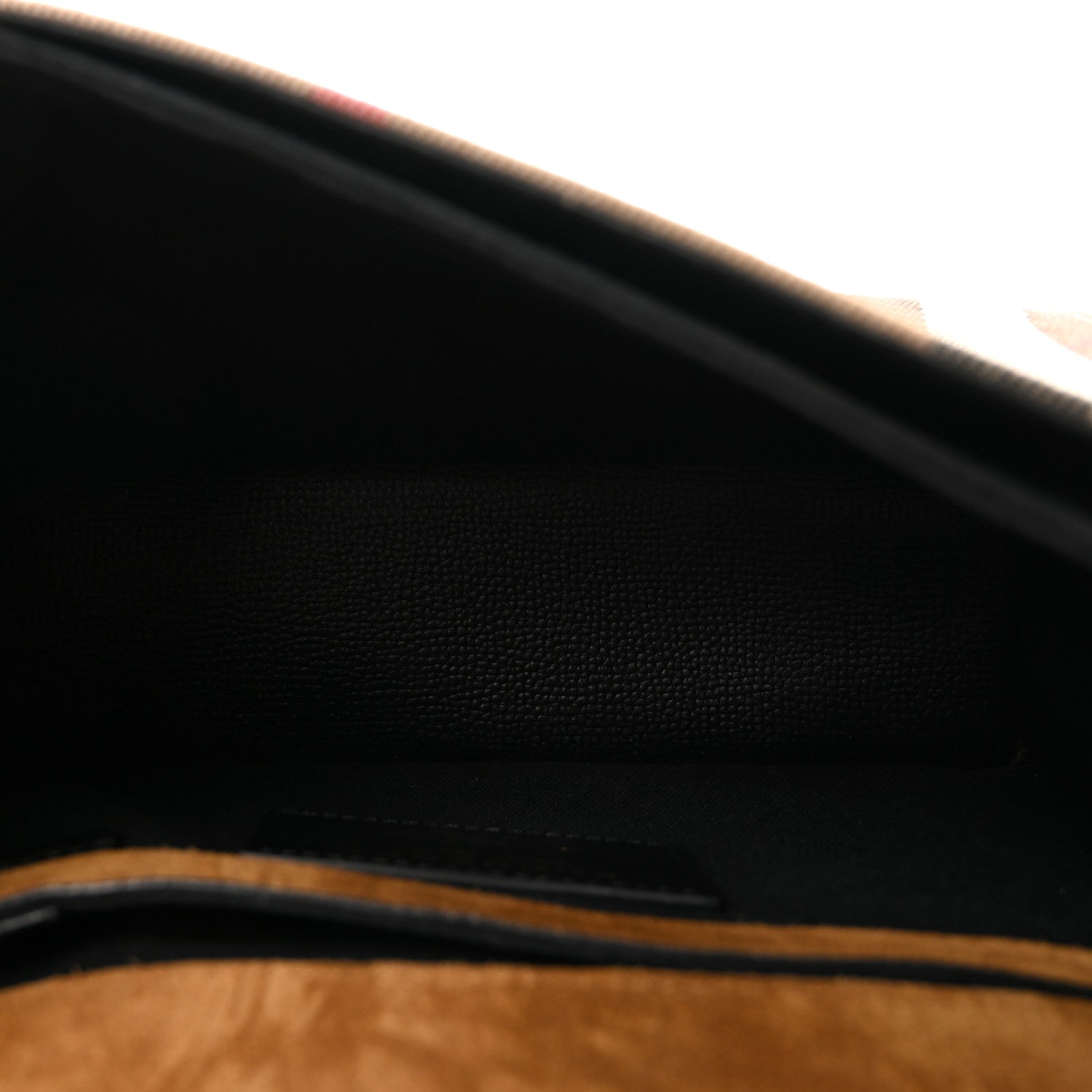 Derby Calfskin House Check Small Macken Crossbody Bag Black