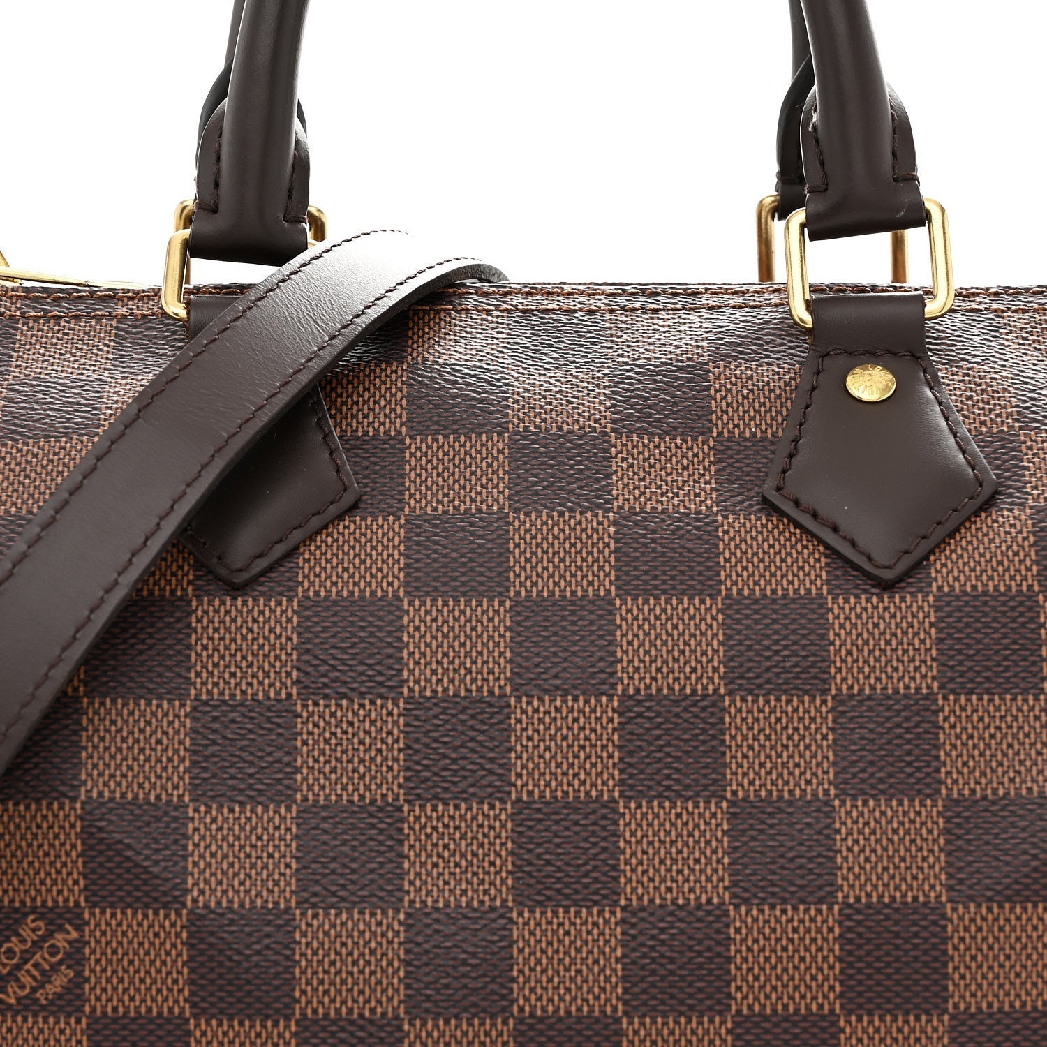 Damier Ebene Speedy Bandouliere 25
