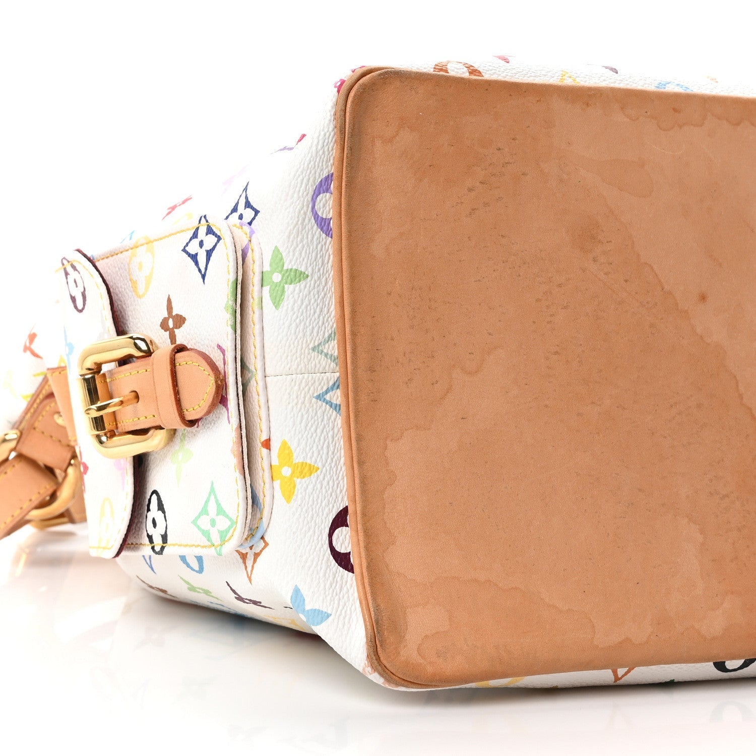 Monogram Multicolor Petit Noe White
