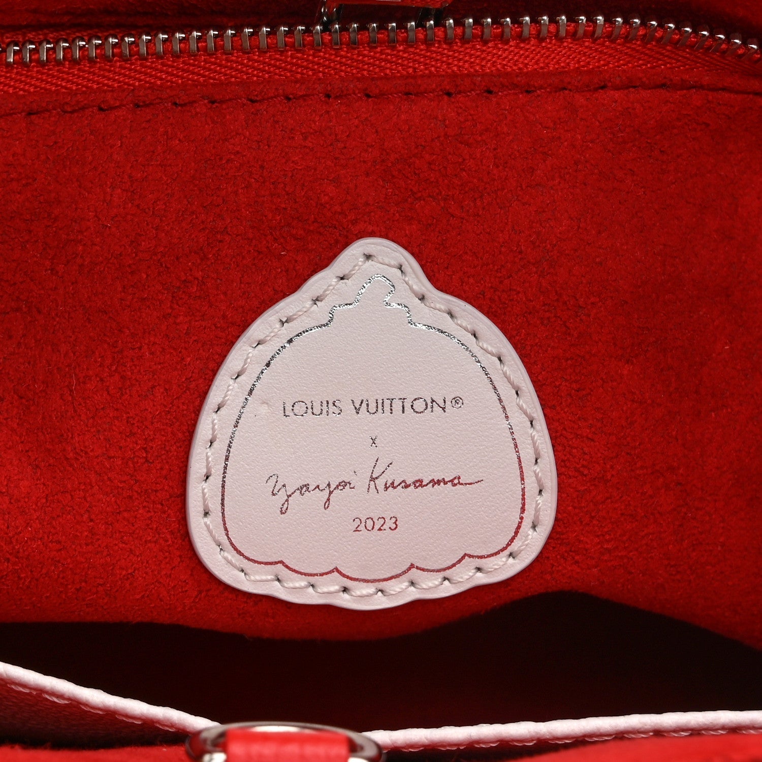 LV X YK Empreinte Infinity Dots Onthego PM Rogue White