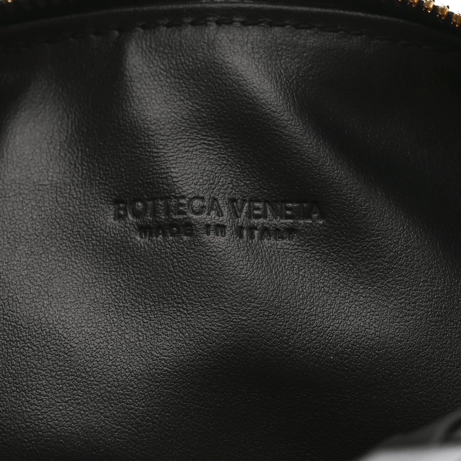 Calfskin Nappa Intrecciato Mini Wallace Black