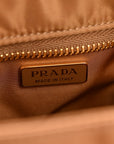 Re-Nylon Medium Explore Shoulder Bag Camel
