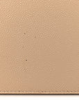 Grain De Poudre Classic Kate Monogram Clutch Nude Powder