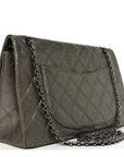 Metallic Aged Calfskin Quilted 2.55 Reissue 226 Flap Dark Gold