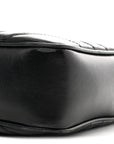 Calfskin Matelasse Monogram Lou Camera Bag Black