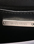 Nappa Crystal Starlight Mini Clutch Bag Black