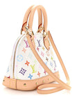 LV x TM Monogram Multicolor Alma BB White