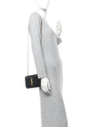 Grain De Poudre Small Monogram Kate Satchel Black
