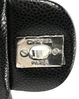 Caviar Quilted Mini Square Flap Black